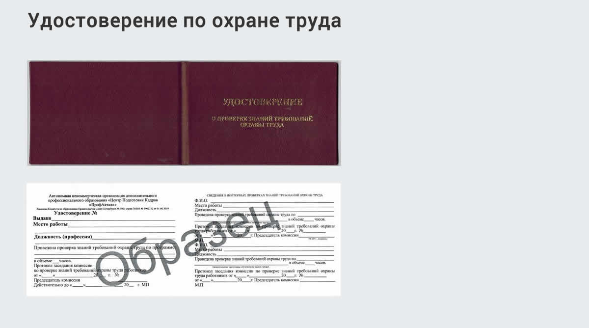  Дистанционное повышение квалификации по охране труда и оценке условий труда СОУТ в Сатке